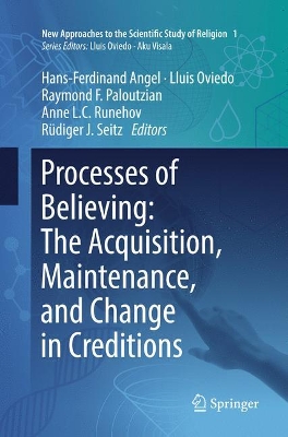 Processes of Believing: The Acquisition, Maintenance, and Change in Creditions book