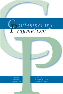 Contemporary Pragmatism by Mitchell Aboulafia