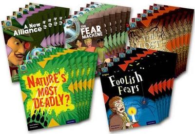 Project X Origins: Dark Red+ Book band, Oxford Level 19: Fears and Frights: Class Pack of 30 book