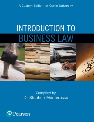 Introduction to Business Law (Custom Edition) by Andy Gibson