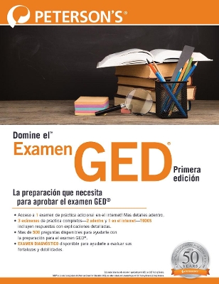 Domine el Examen del GED®, Primera Edición: (Master the™ GED® Test, 1st Edition, in Spanish) book