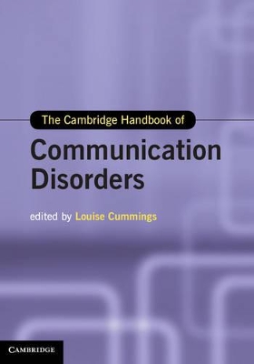 Cambridge Handbook of Communication Disorders book