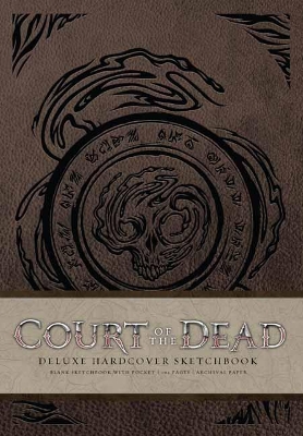 Court of the Dead Hardcover Blank Sketchbook book