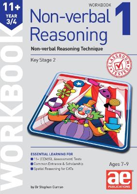 11+ Non-Verbal Reasoning Year 3/4 Workbook 1 book