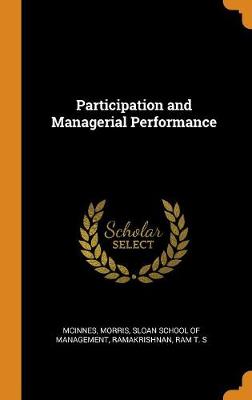 Participation and Managerial Performance book