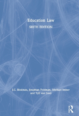 Education Law by J.C. Blokhuis