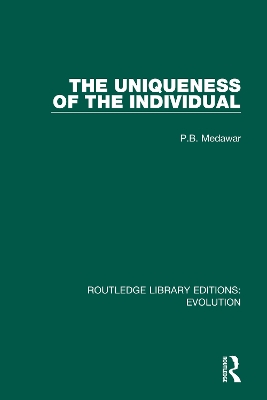 The Uniqueness of the Individual book