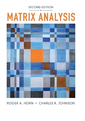 Matrix Analysis by Roger A. Horn