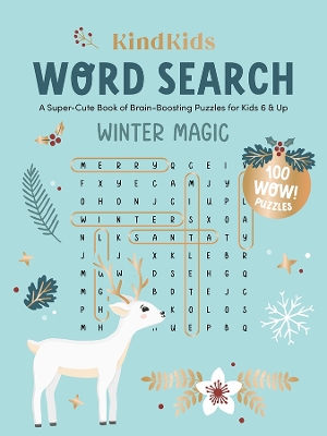 KindKids Word Search Winter Magic: A Super-Cute Book of Brain-Boosting Puzzles for Kids 6 & Up book
