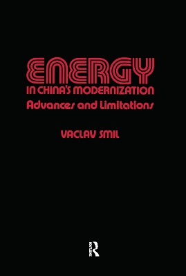 Energy in China's Modernization by Vaclav Smil