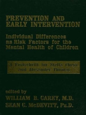 Prevention and Early Intervention by William B. Carey