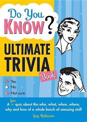 Do You Know Ultimate Trivia Book? book