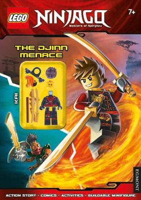 LEGO (R) Ninjago: The Djinn Menace (Activity Book with Minifigure) book