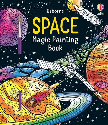 Space Magic Painting Book book