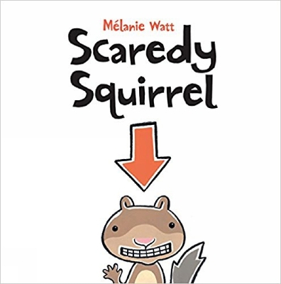 Scaredy Squirrel book