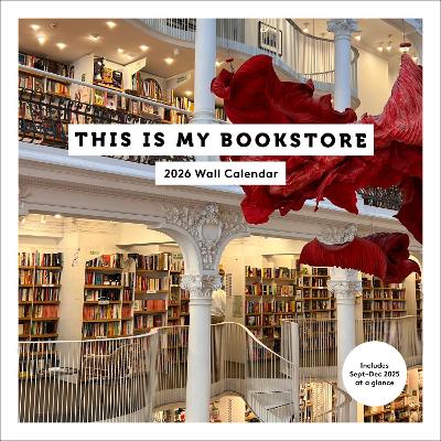 This Is My Bookstore 2026 Wall Calendar book