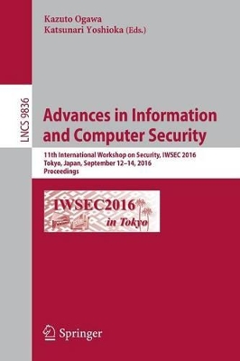 Advances in Information and Computer Security book