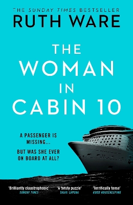 Woman in Cabin 10 book