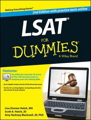 Lsat for Dummies, 2nd Edition with Online Practicetests book