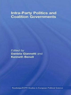 Intra-Party Politics and Coalition Governments book