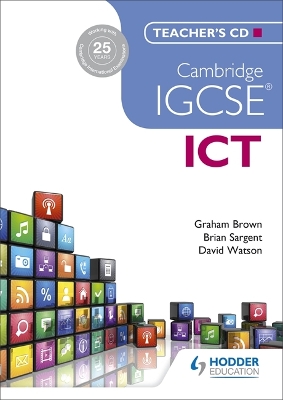 Cambridge IGCSE ICT Teacher's CD book