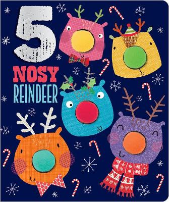 Five Nosy Reindeer book