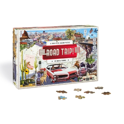 Road Trip!: A 1000-piece Jigsaw Puzzle book