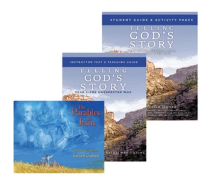 Telling God's Story Year 3 Bundle: Includes Instructor Text, Student Guide, and Parables graphic novel book