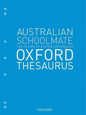 Australian Schoolmate Oxford Thesaurus book