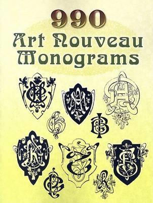 990 Art Nouveau Monograms book