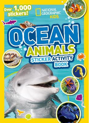 Ocean Animals Sticker Activity Book: Over 1,000 stickers! book