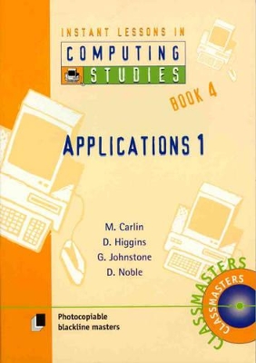 Instant Lessons in Computer Studies book