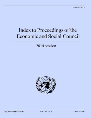 Index to Proceedings of the Economic and Social Council book