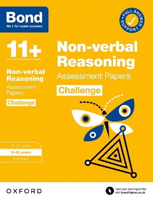 Bond 11+: Bond 11+ Non-verbal Reasoning Challenge Assessment Papers 9-10 years book