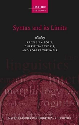 Syntax and its Limits book