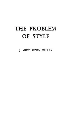 Problem of Style book