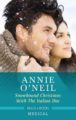 Snowbound Christmas with the Italian Doc [Large Print] book