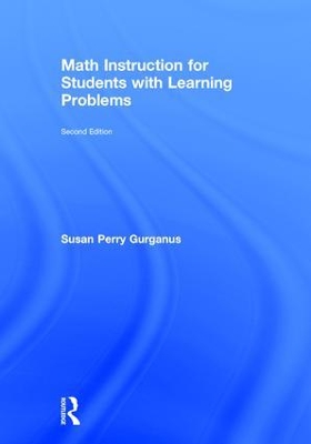 Math Instruction for Students with Learning Problems book