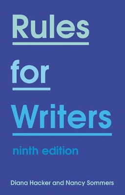Rules for Writers book