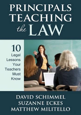 Principals Teaching the Law book