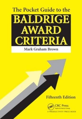 Pocket Guide to the Baderige Award Criteria by Mark Graham Brown
