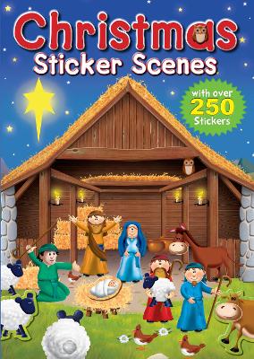 Christmas Sticker Scenes book