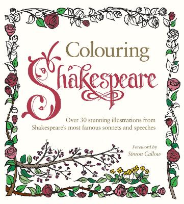 Colouring Shakespeare book