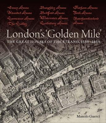 London's 'Golden Mile': The Great Houses of the Strand, 1550–1650 book