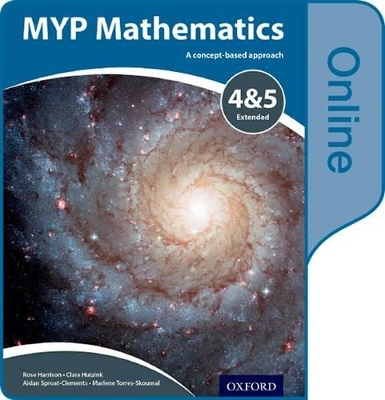 MYP Mathematics 4 & 5 Extended: Online Course Book book