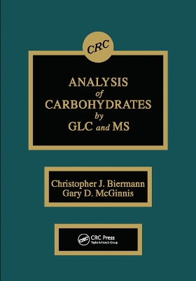 Analysis of Carbohydrates by GLC and MS book