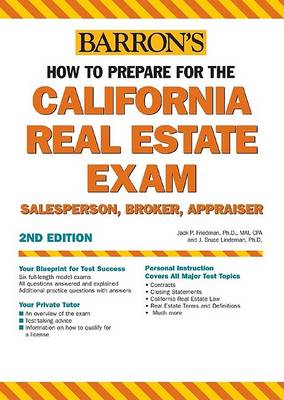 How to Prepare for the California Real Estate Exam book