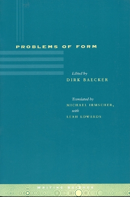 Problems of Form book