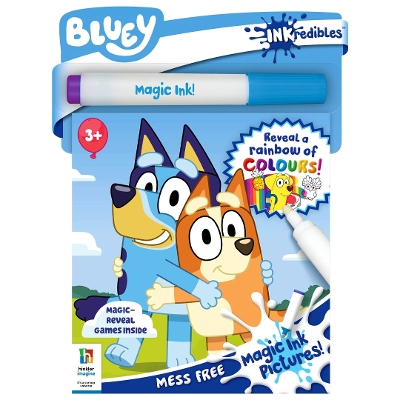 Inkredibles Bluey Magic Ink Pictures book