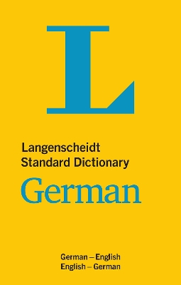 Langenscheidt Standard German Dictionary book